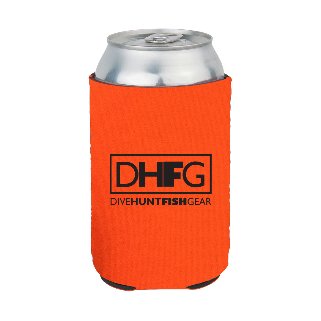 Dive Hunt Fish Neoprene Koozie